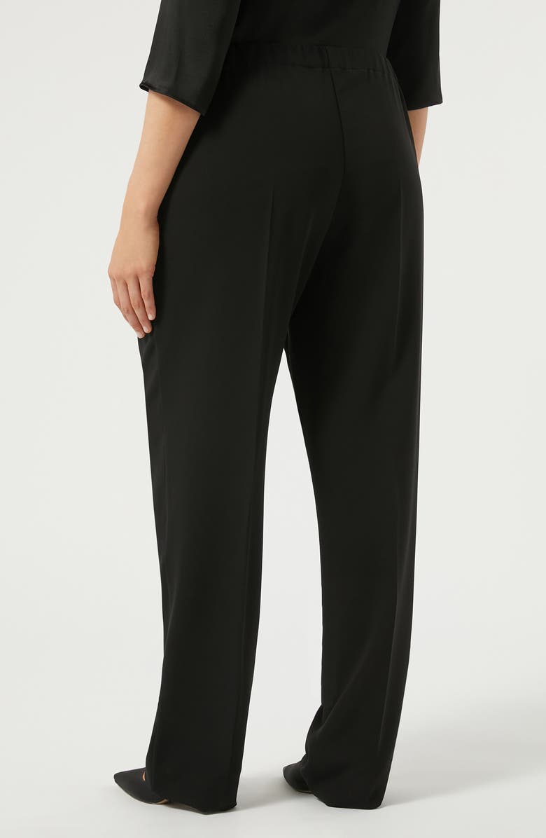 Marina Rinaldi Rapsodia Straight Leg Cady Pants, Alternate, color, 