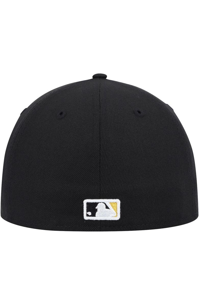 New Era Men's New Era Black Pittsburgh Pirates 9/11 Memorial Side Patch 59FIFTY Fitted Hat, Alternate, color,