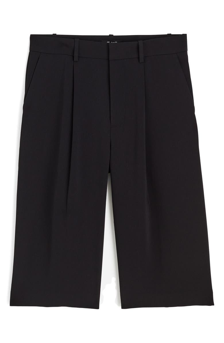 Madewell Slouchy Crepe Shorts, Alternate, color,