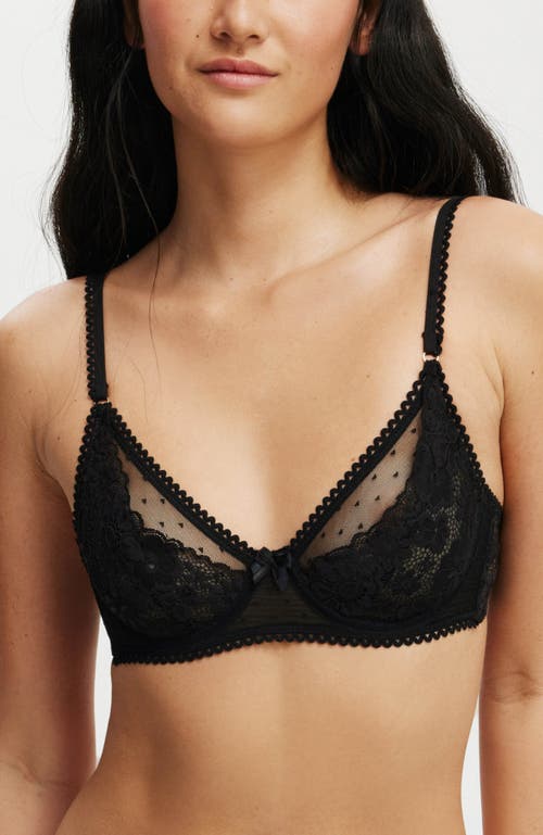 COTTON ON BODY HOLLY LACE UNDERWIRE BRA