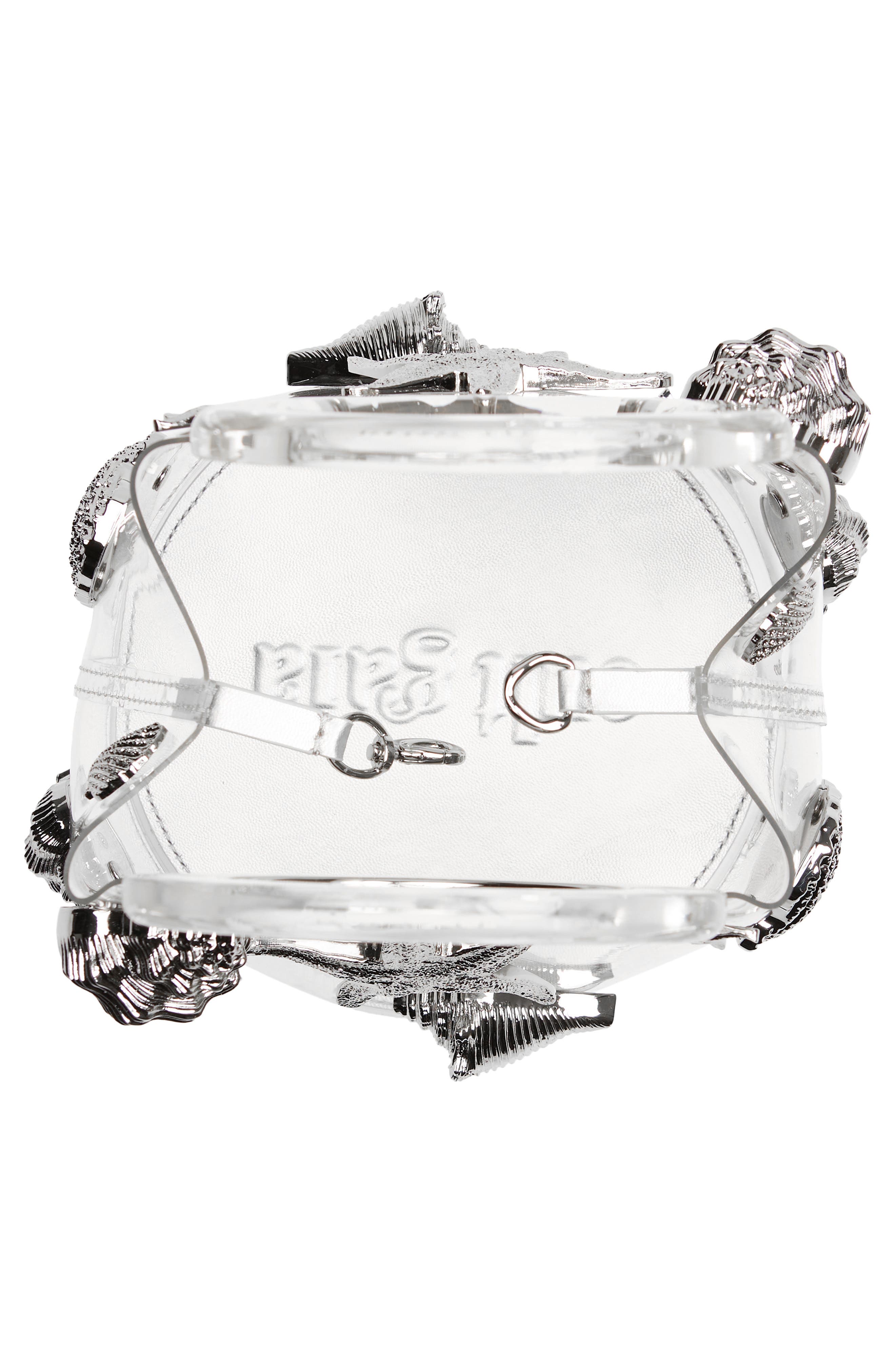 Cult Gaia Taryn Transparent Top Handle Bag, Alternate, color, 