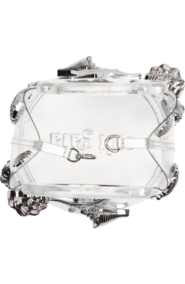 Cult Gaia Taryn Transparent Top Handle Bag, Alternate, color,