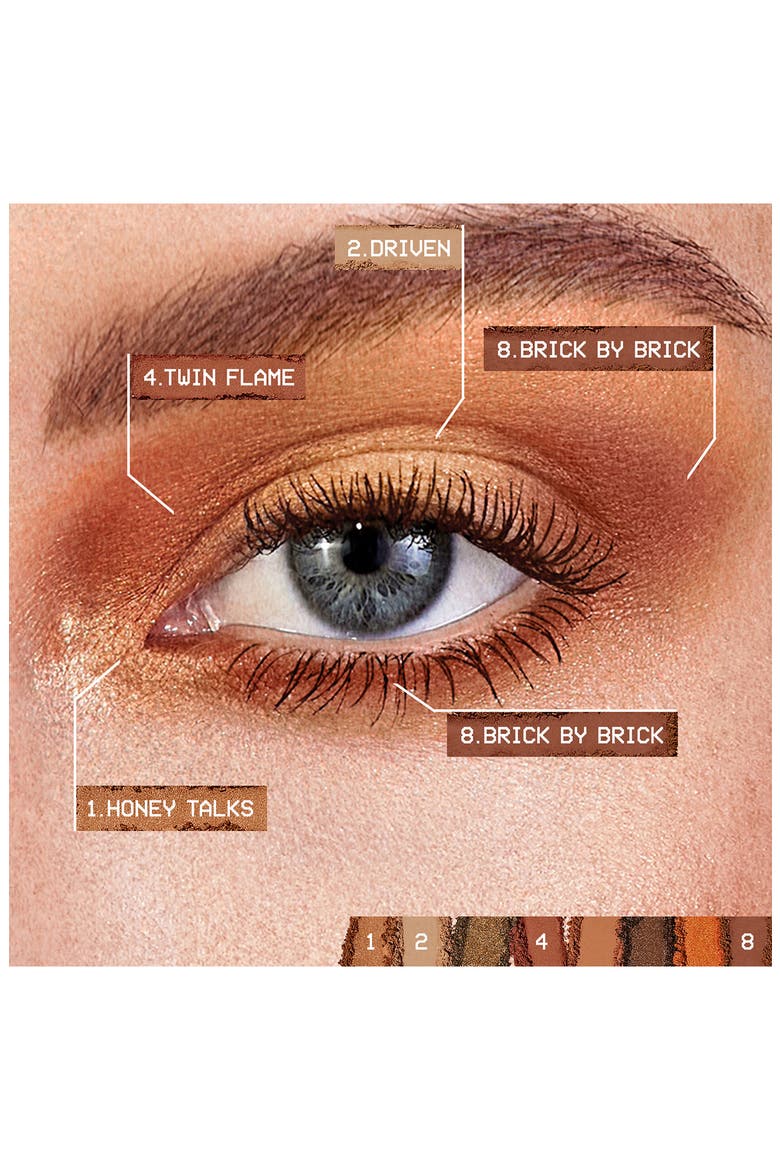 Mood Board Eyeshadow Palette, Alternate, color, FIERY VIBES