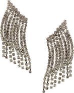 OLIVIA WELLES Crystal Drop Earrings