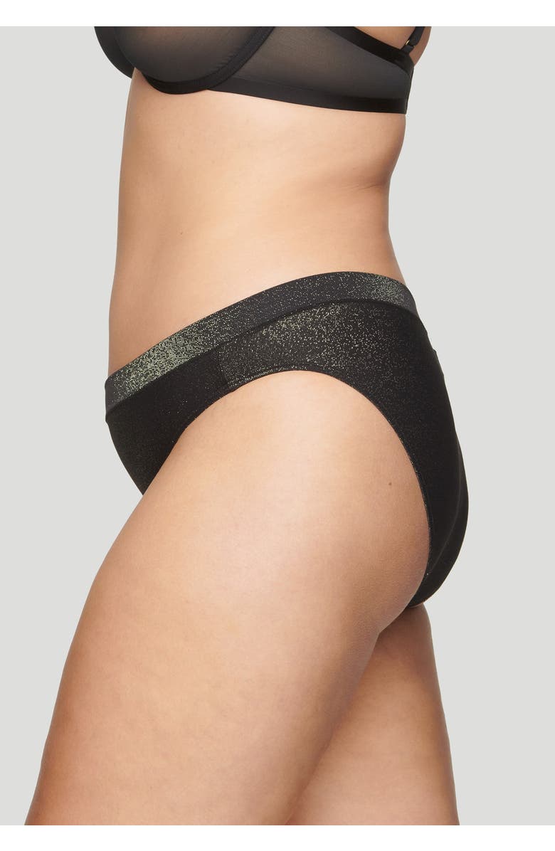 CUUP The Brief Lurex, Alternate, color, Black Sparkle