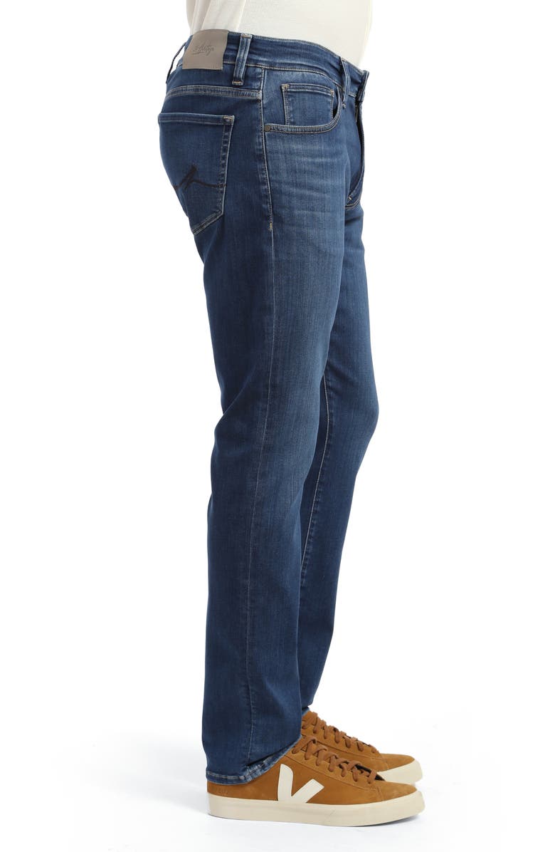 34 Heritage Champ Athletic Fit Tapered Jeans, Alternate, color, Ocean Refined
