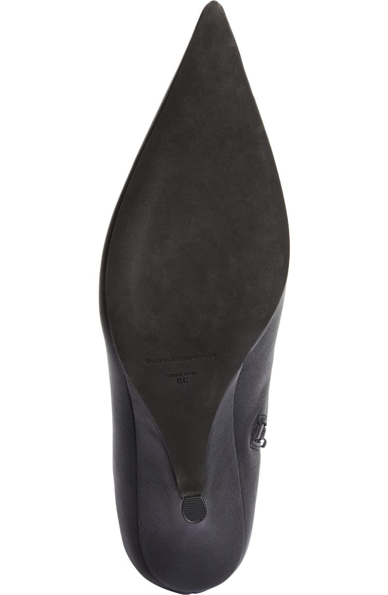 Alexander Wang Diablo Pointed Toe Sock Bootie, Alternate, color,