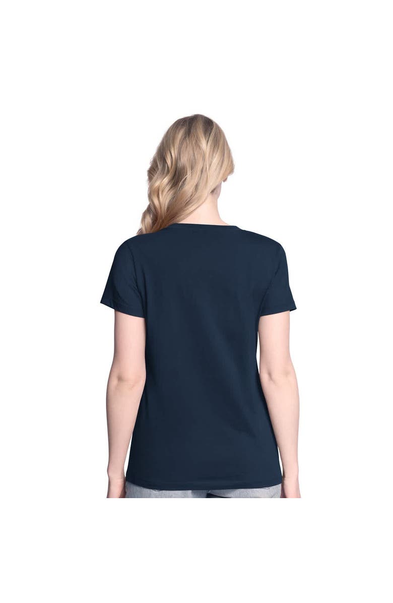 G-III 4HER BY CARL BANKS Women's G-III 4Her by Carl Banks  Navy/Bright Heather Ceramic New York Yankees T-Shirt and Hoodie Combo Pack, Alternate, color, Navy