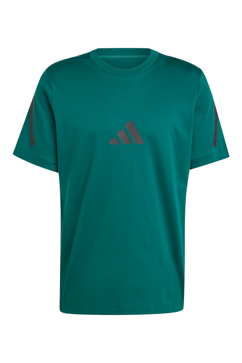 Z.N.E. Cotton T-Shirt, Main, color, COLLEGIATE GREEN