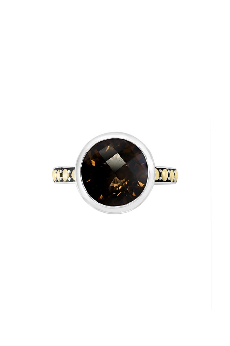 Smoky Quartz Ring, Alternate, color, BROWN