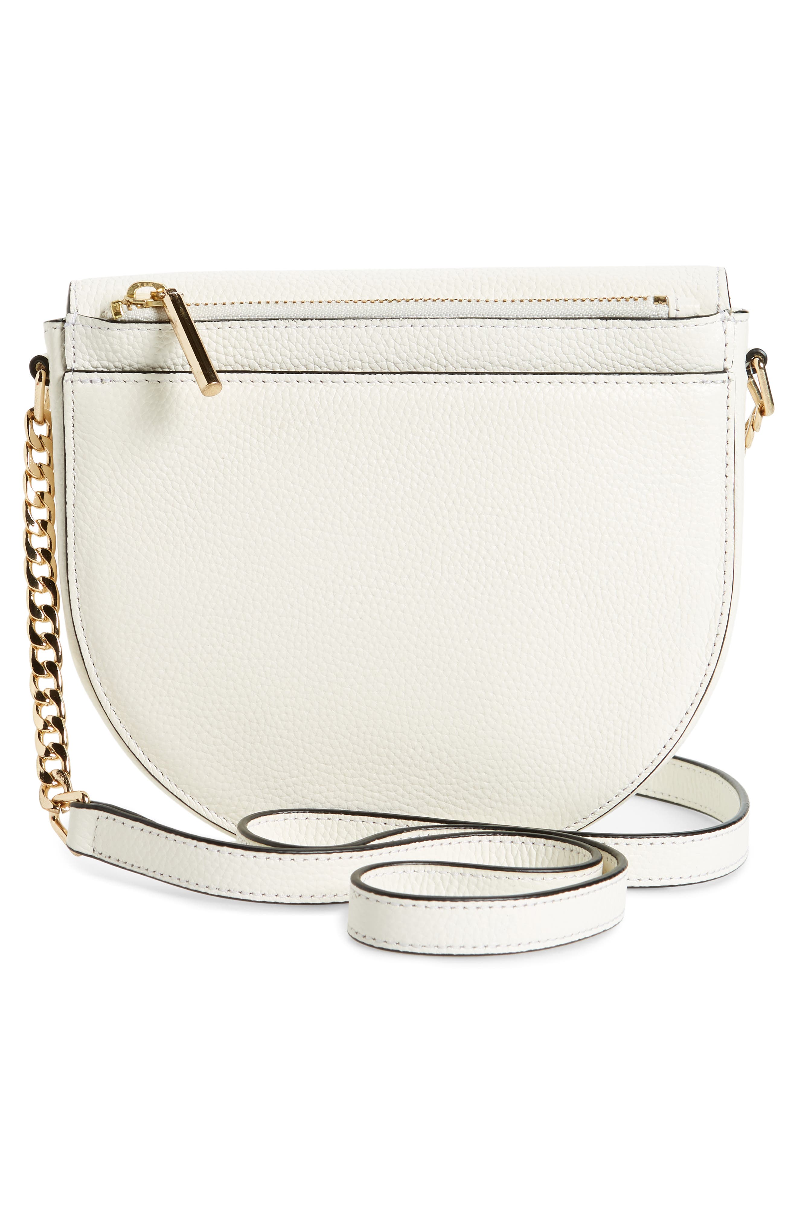 Nordstrom Ava Leather Flap Crossbody Bag, Alternate, color, 