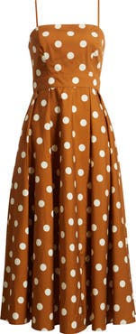 FREEMARKET Dot Sleeveless Maxi Dress