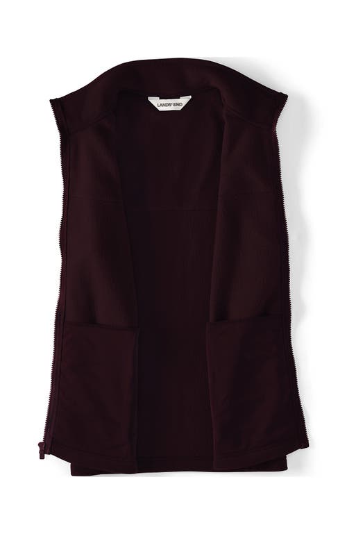 Lands' End Anyweather Raindefense Fleece Vest In Multi