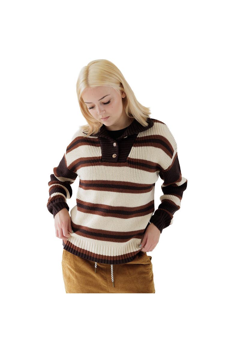Nola Sweater - Women's, Main, color, Ridge Stripe