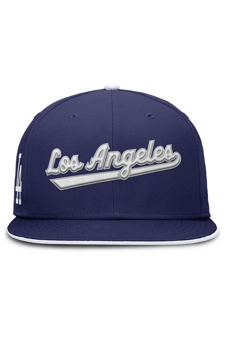 Men's Nike Royal Los Angeles Dodgers True Performance Fitted Hat, Alternate, color, Royal