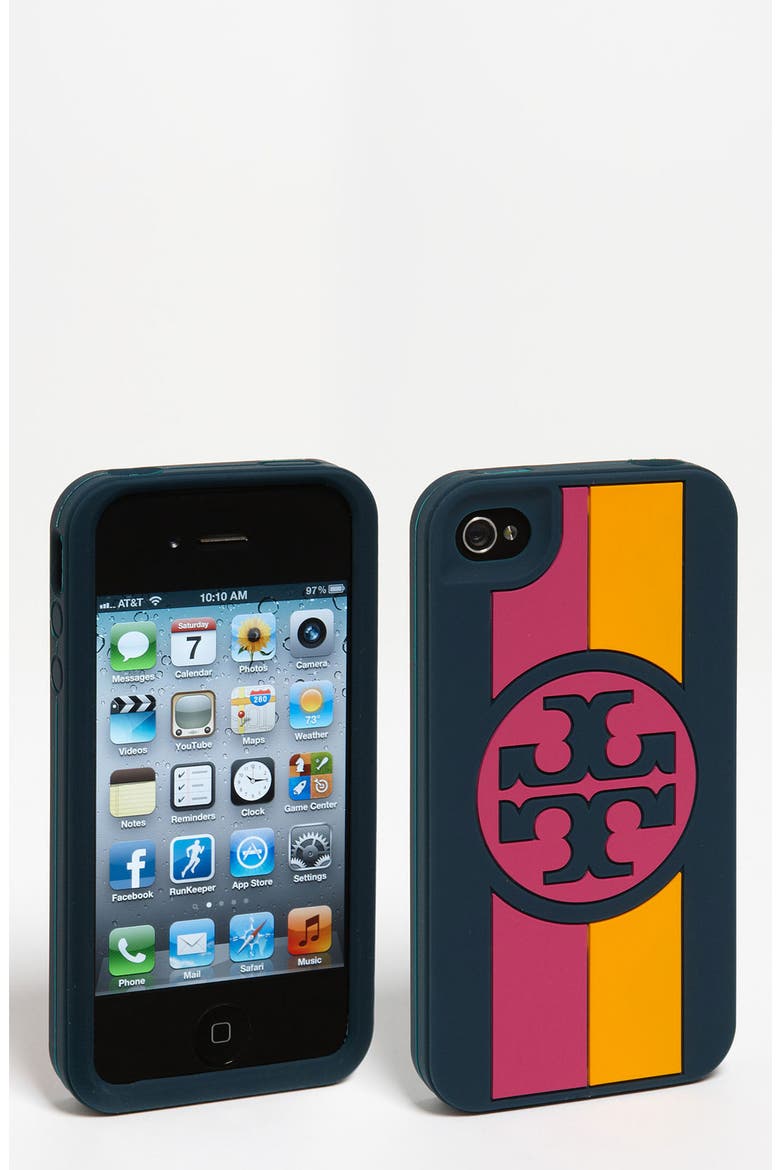 'Roslyn' iPhone 4 & 4S Case, Main, color, PARISIAN BLUE MULTI