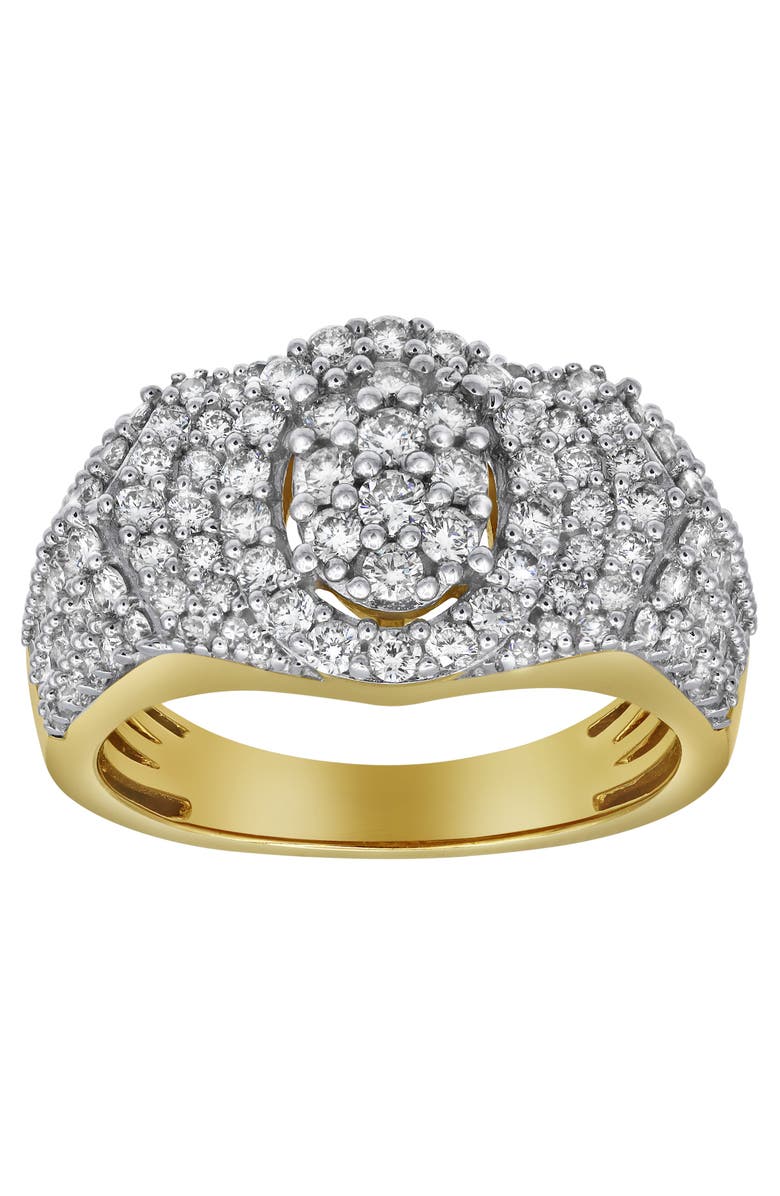 LuvMyJewelry Spotlight 14K Yellow Gold Diamond Men Statement Ring - 1.98ct., Main, color, 14K Yellow Gold