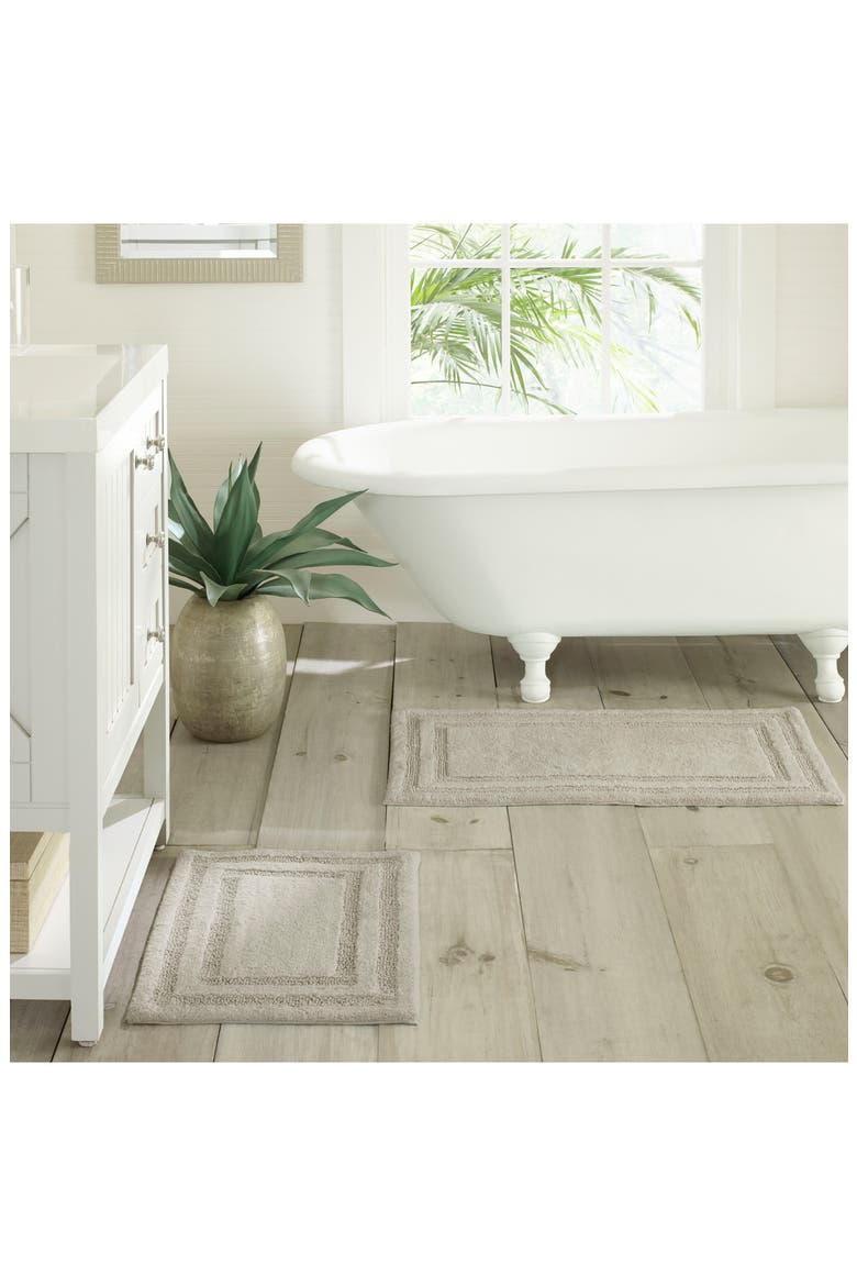 Isla Set of 2 Bath Rugs, Alternate, color, PELICAN GREY