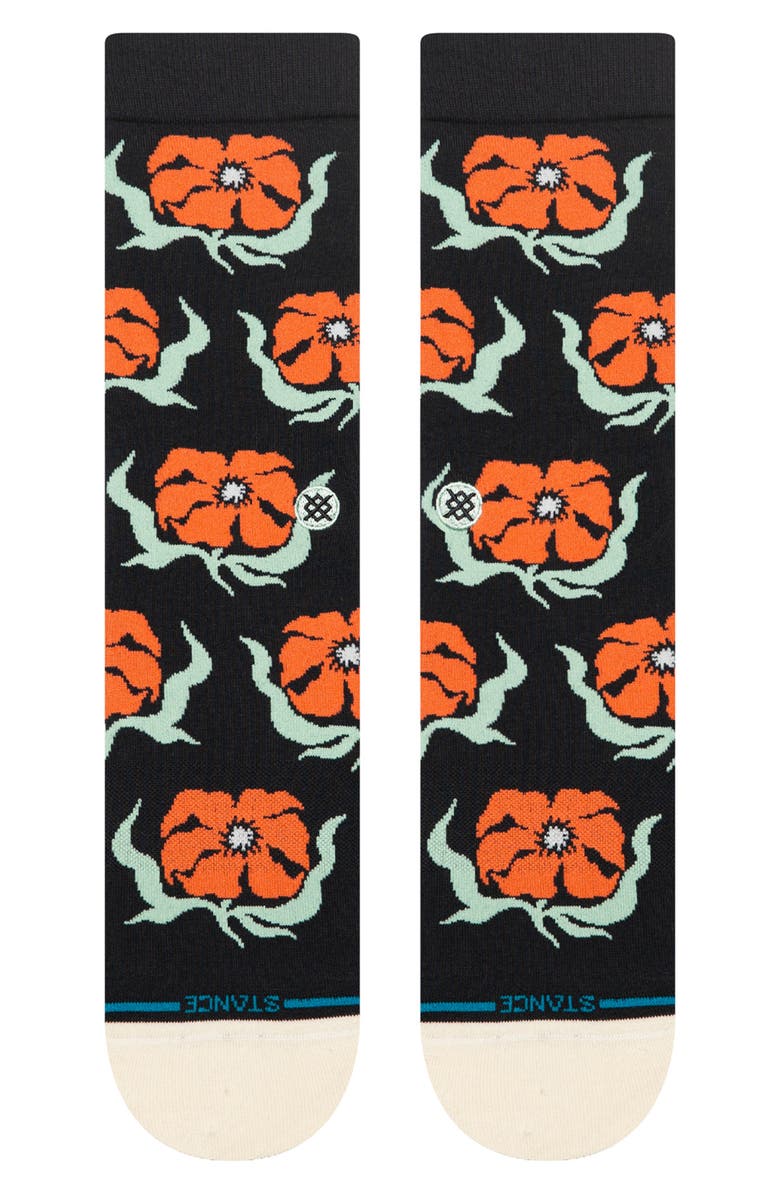 Stance BROADCAST FLORAL CREW, Alternate, color, 