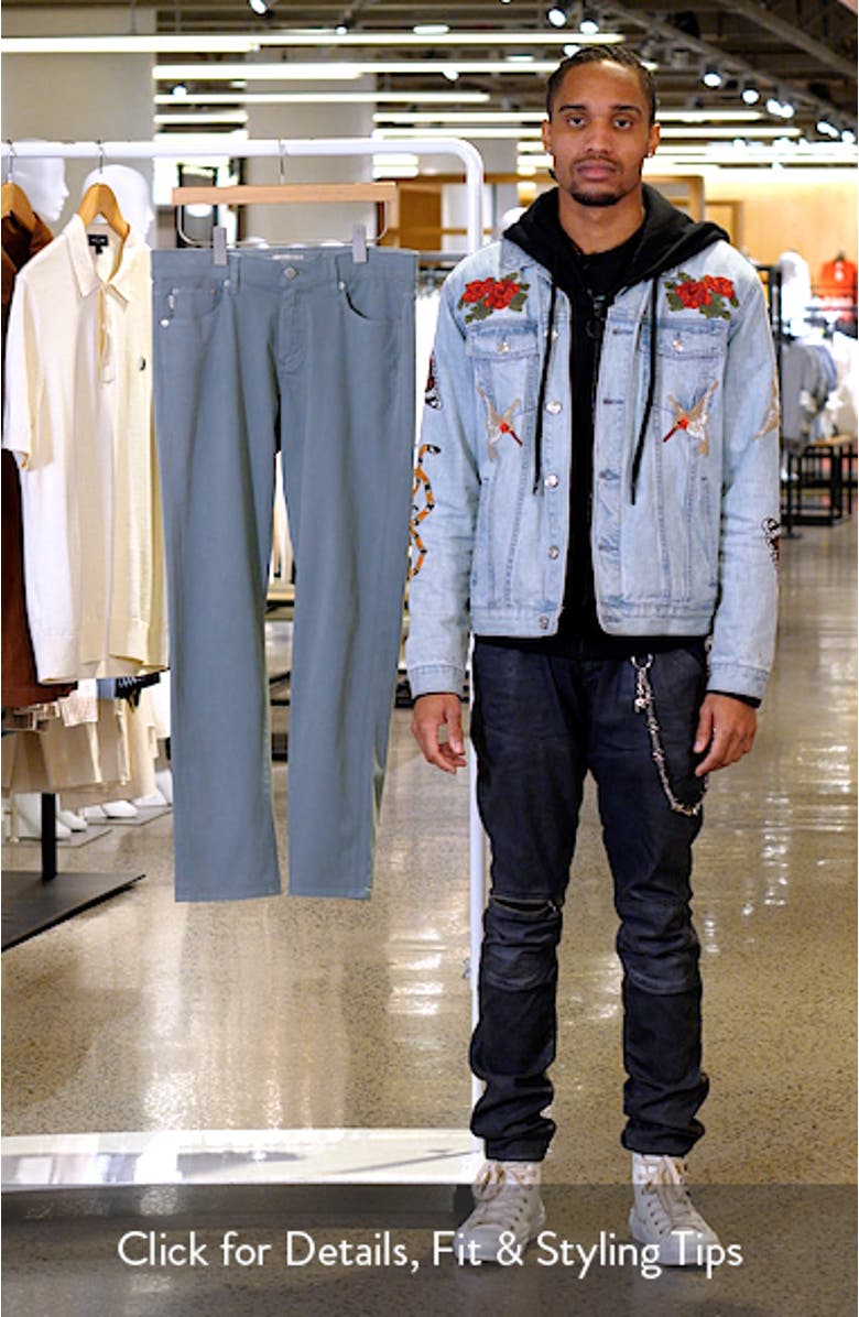 Russell Slim Straight Leg Jeans, sales video thumbnail