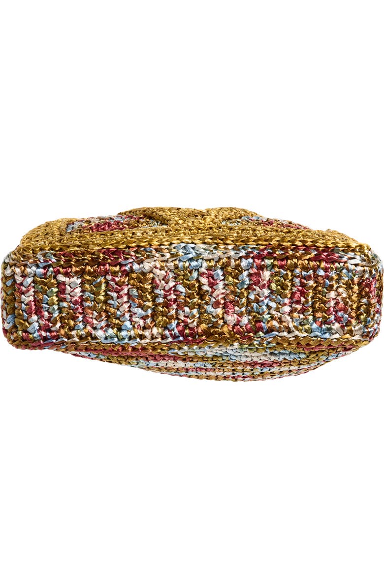 Valentino Garavani Small Viva Superstar Raffia Tote, Alternate, color, Brown Multi