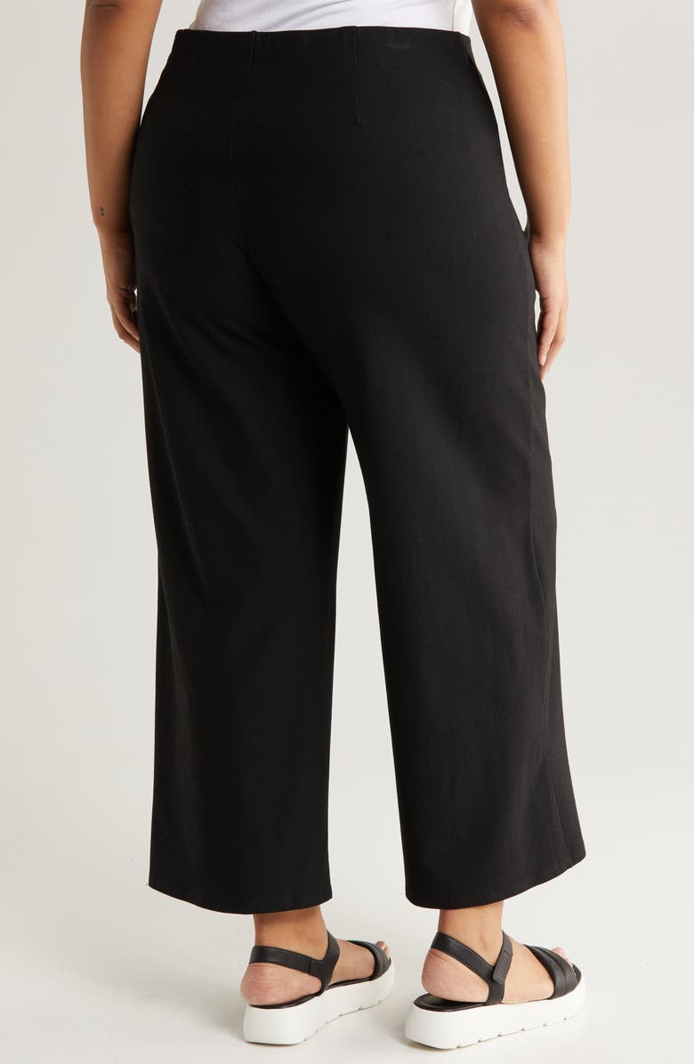 Eileen Fisher Ankle Wide Leg Pants, Alternate, color, 