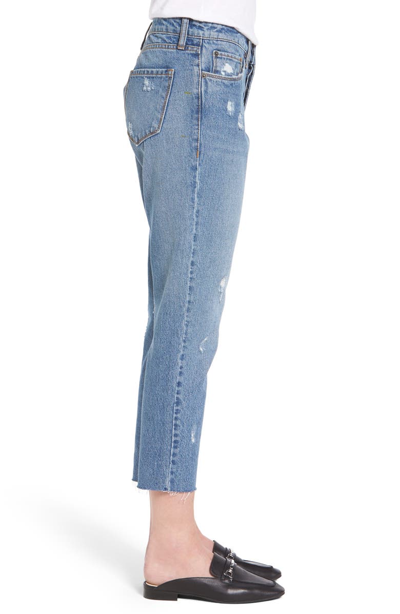 STS Blue Taylor Ripped Crop Boyfriend Jeans, Alternate, color, 