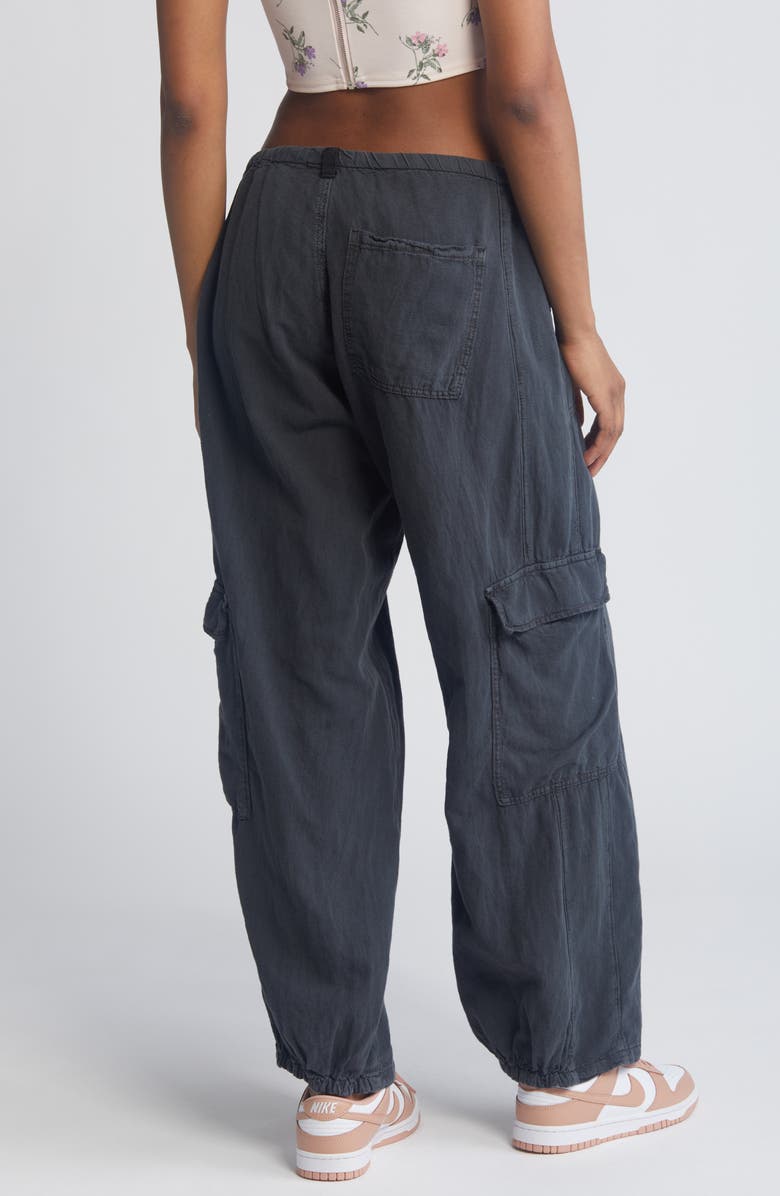 BDG Urban Outfitters Cocoon Cotton & Linen Cargo Pants, Alternate, color,