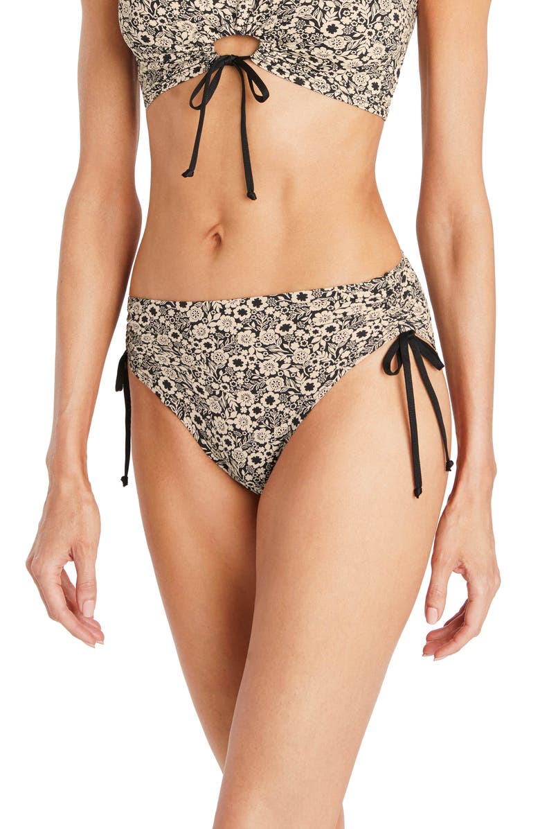 Robin Piccone Aubrey High Waist Bikini Bottoms, Main, color,