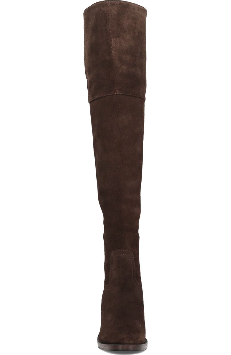 Frye Corinne Over the Knee Boot, Alternate, color, Dark Brown