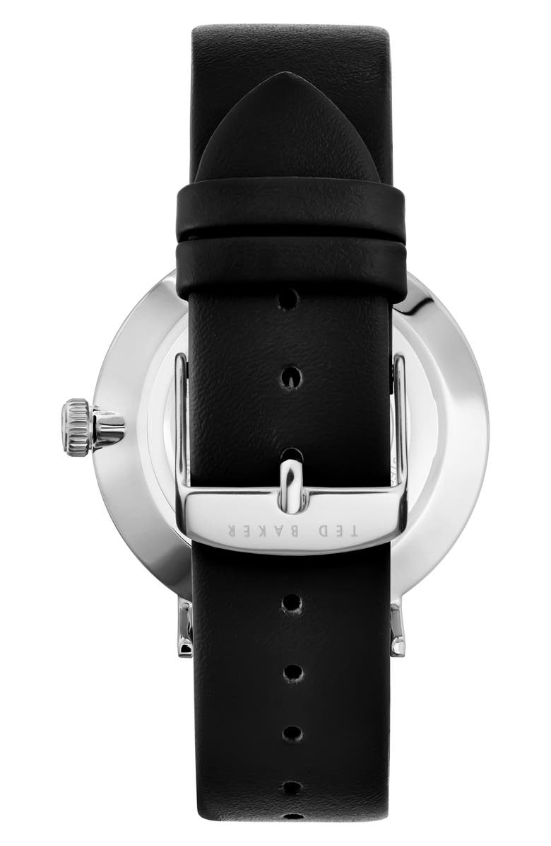 Ted Baker London Phylipa Multifunction Leather Strap Watch, 41mm, Alternate, color, 