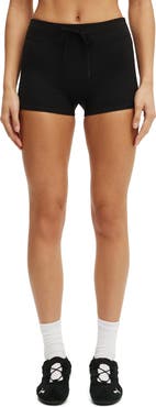 COTTON ON BODY Women's Active Ultra Soft Tie Front Micro Short