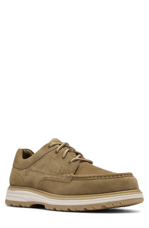Melbury Lace Leather Moc Toe Derby