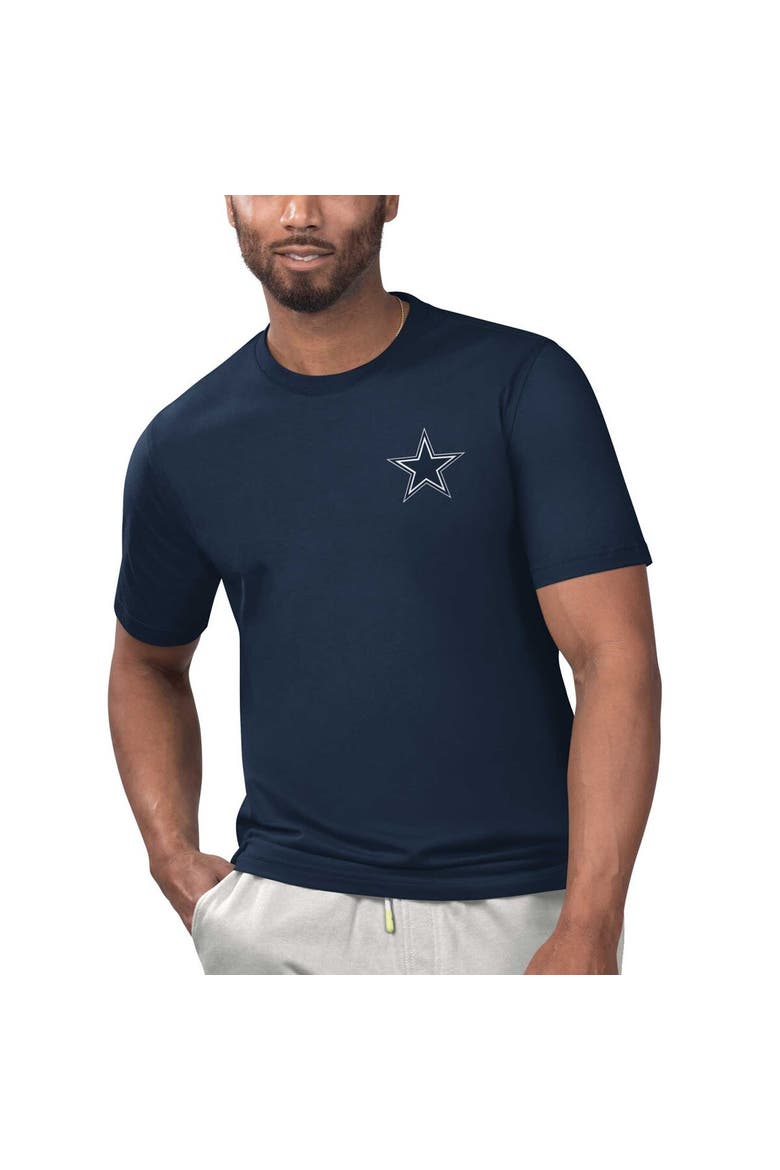 Men's Margaritaville Navy Dallas Cowboys Licensed to Chill T-Shirt, Alternate, color, Navy