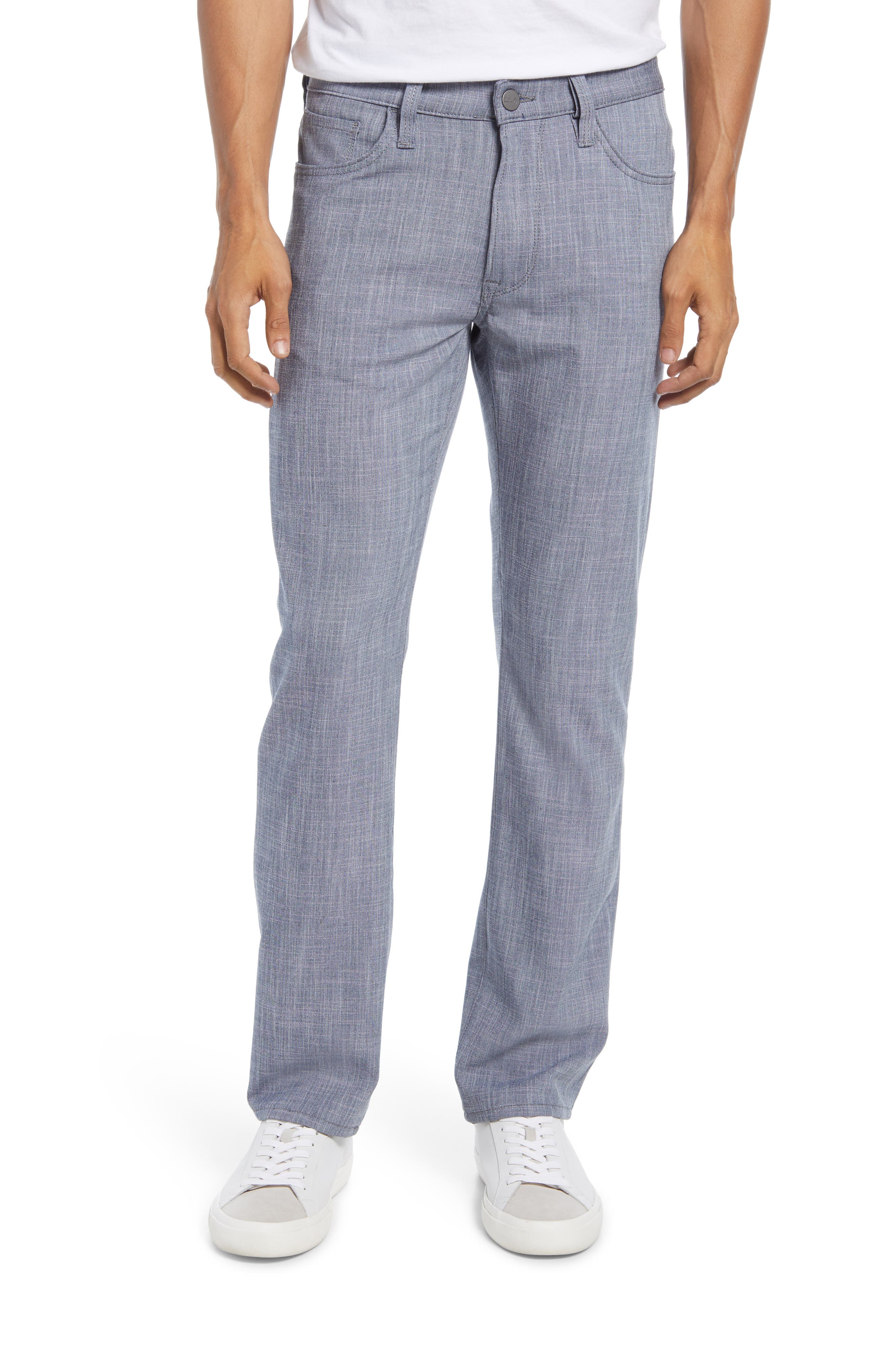 34 Heritage Courage Straight Leg Stretch Chambray Pants