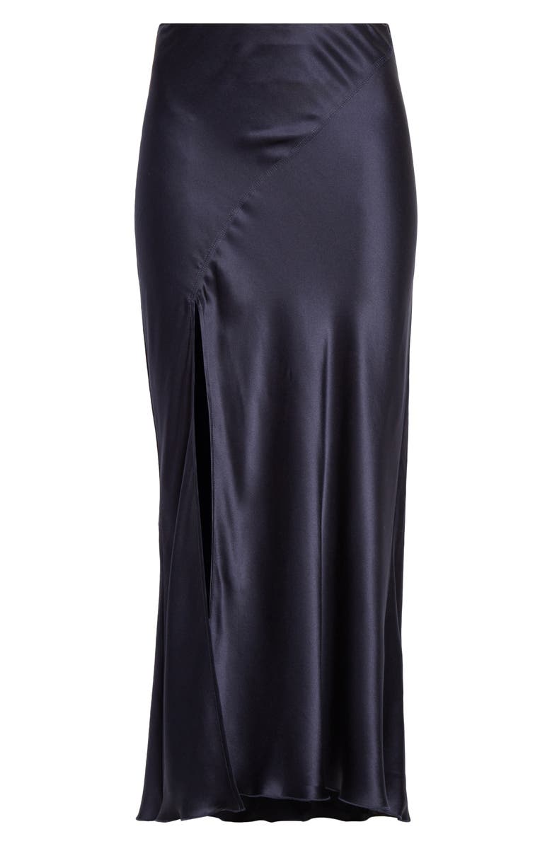 ATM Anthony Thomas Melillo Bias Cut Silk Charmeuse Midi Skirt, Alternate, color, 