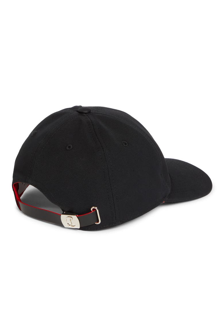 Mooncrest Ivy Canvas Adjustable Baseball Cap, Alternate, color, BK01-BLACK