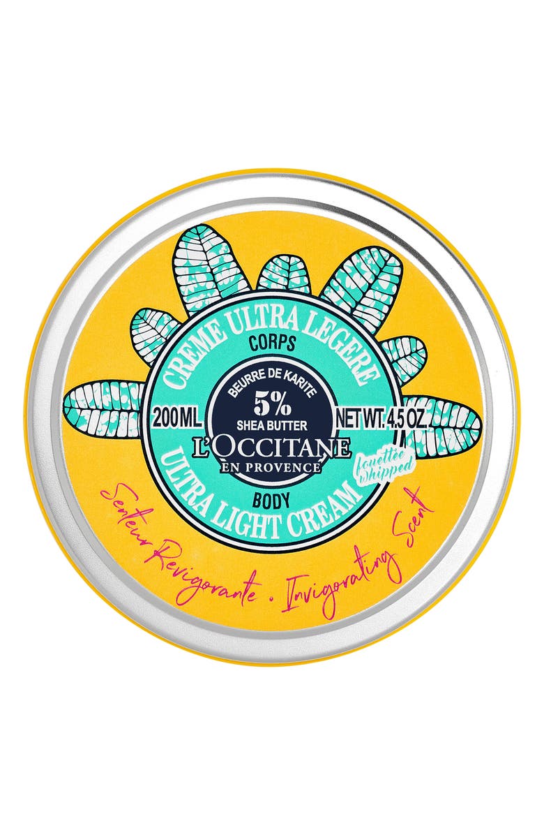 L'Occitane Ultra Light Body Cream, Alternate, color, 