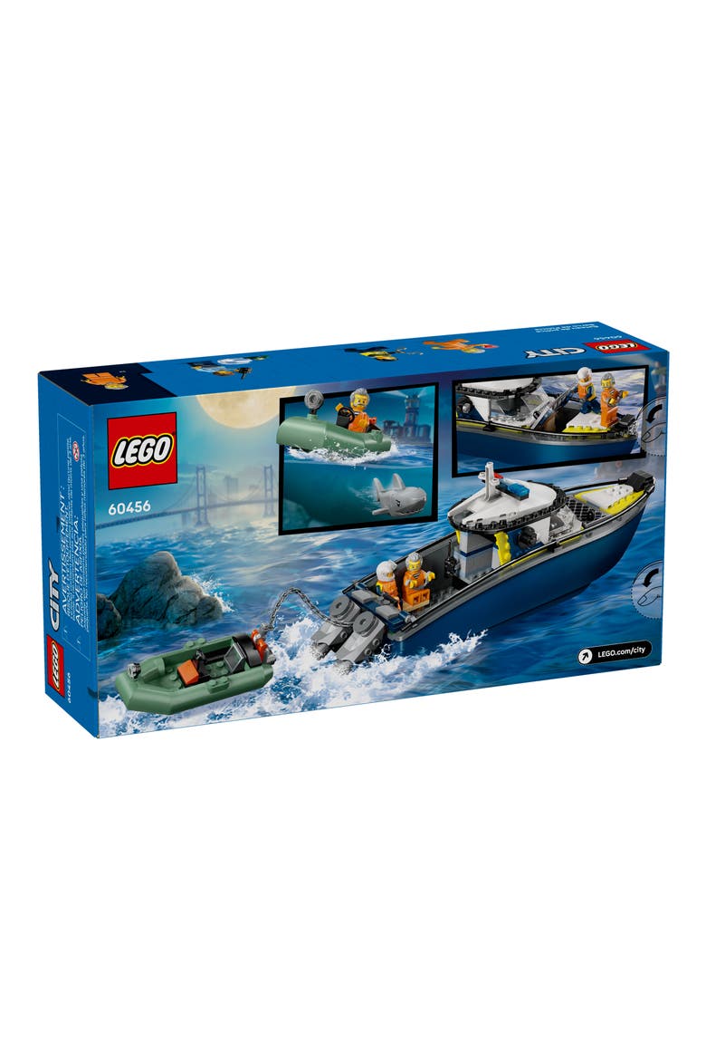 City Police Boat Chase Set - 60456, Alternate, color, MULTI