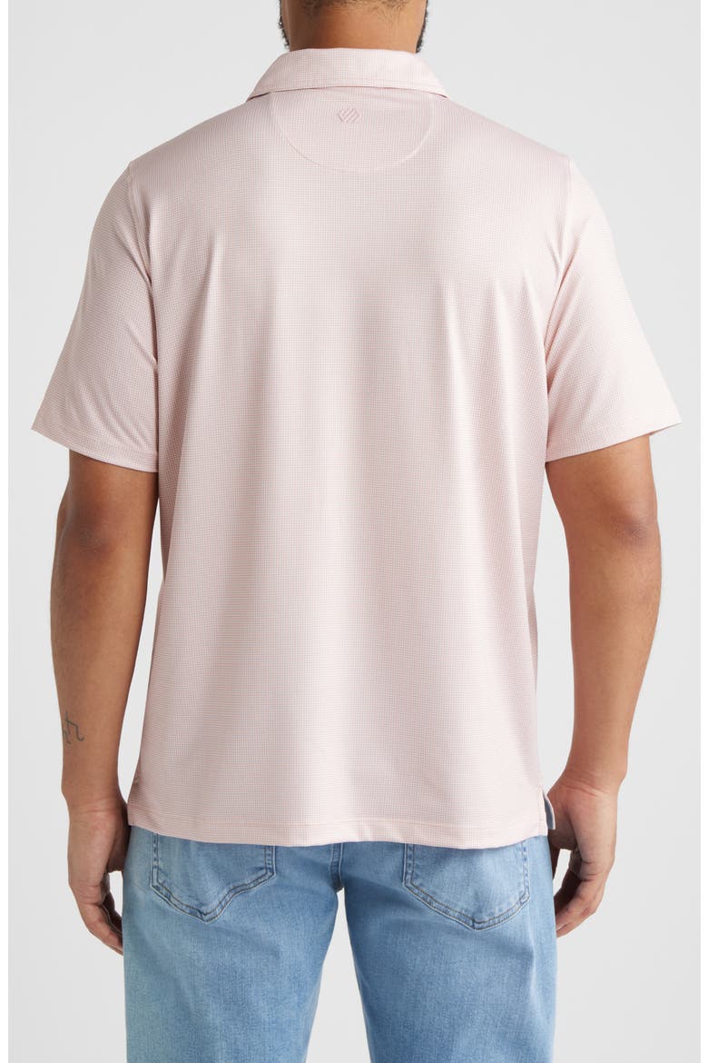 XC Ace Performance Polo, Alternate, color, ORANGE/ WHITE GINGHAM