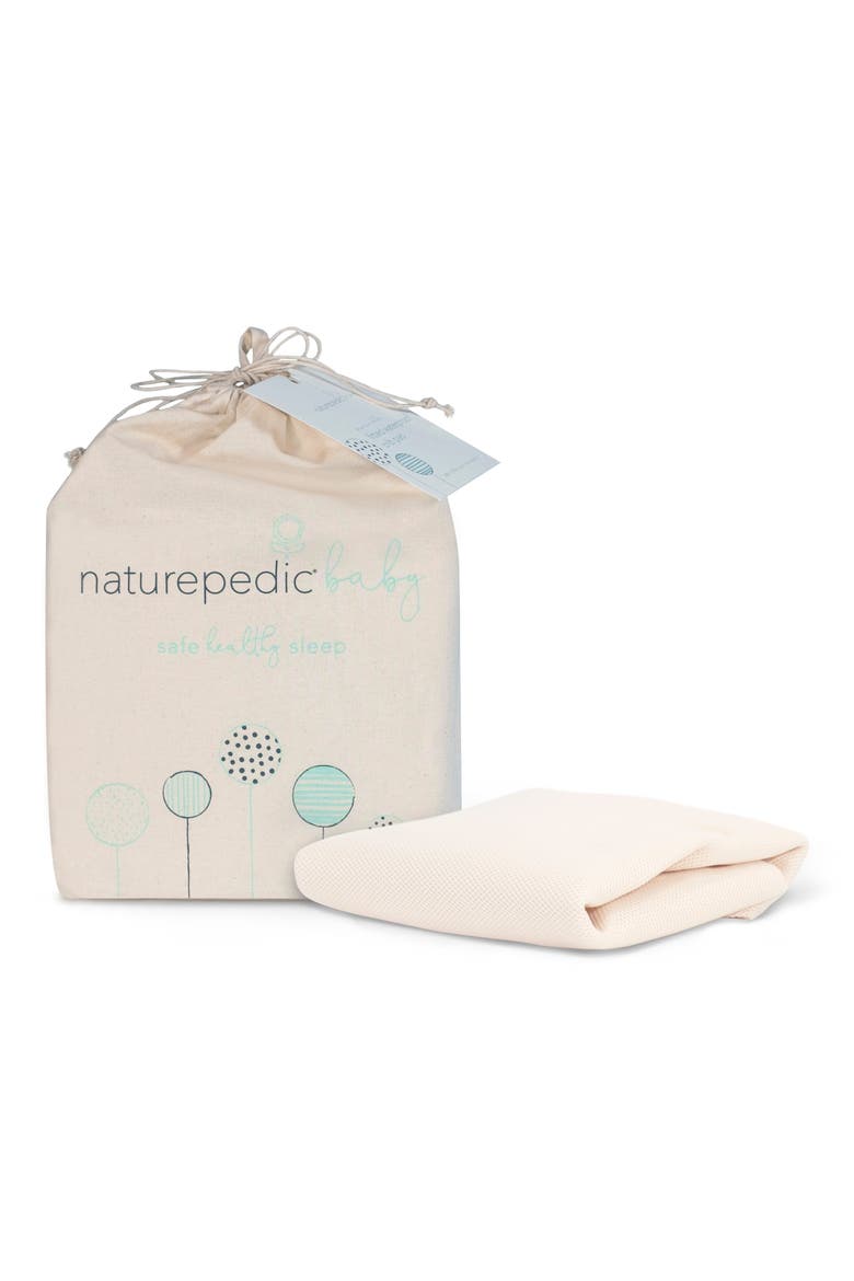 Breathable Cover for Sleepi V3 Crib, Main, color, OFF-WHITE