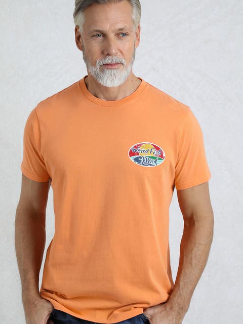 Land And Sea Back Print Graphic T-Shirt