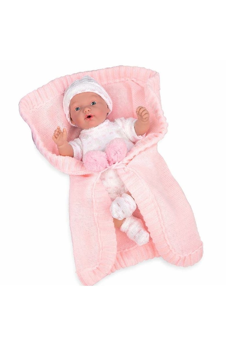 Munecas Arias Elegance Doll Crying Hanne With Blanket, Alternate, color, Multicolored