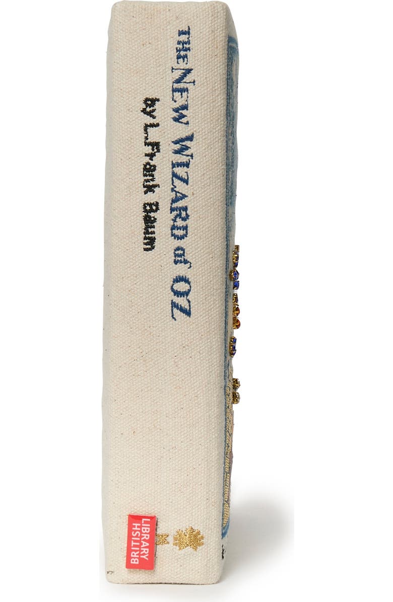 Lele Sadoughi The New Wizard Of Oz Book Clutch, Alternate, color, Yellow Brick