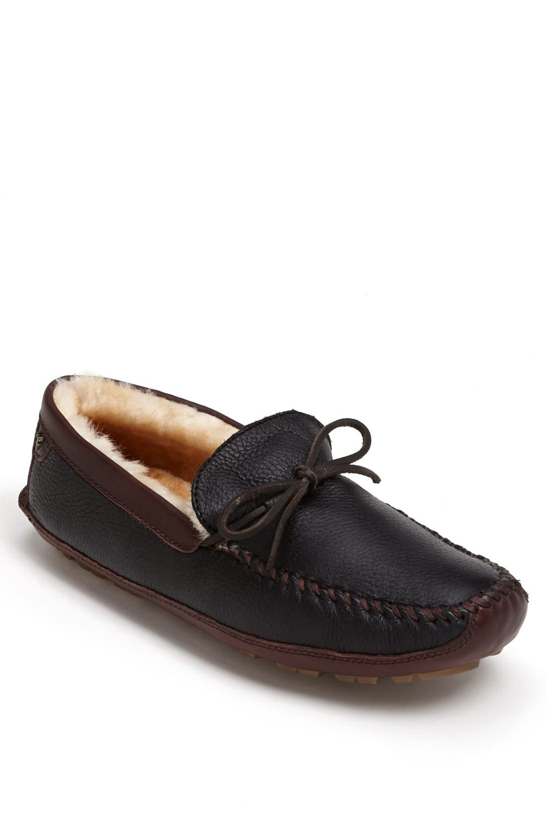 'Polson' Slipper, Main, color, BLACK ELK