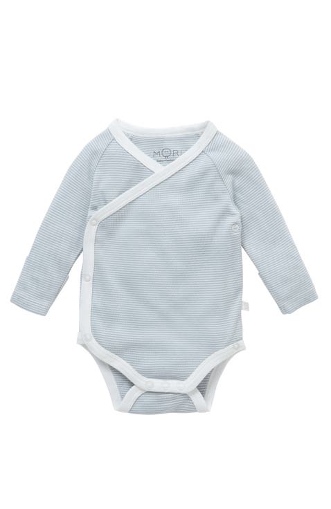 Long Sleeve Wrapover Bodysuit (Baby)