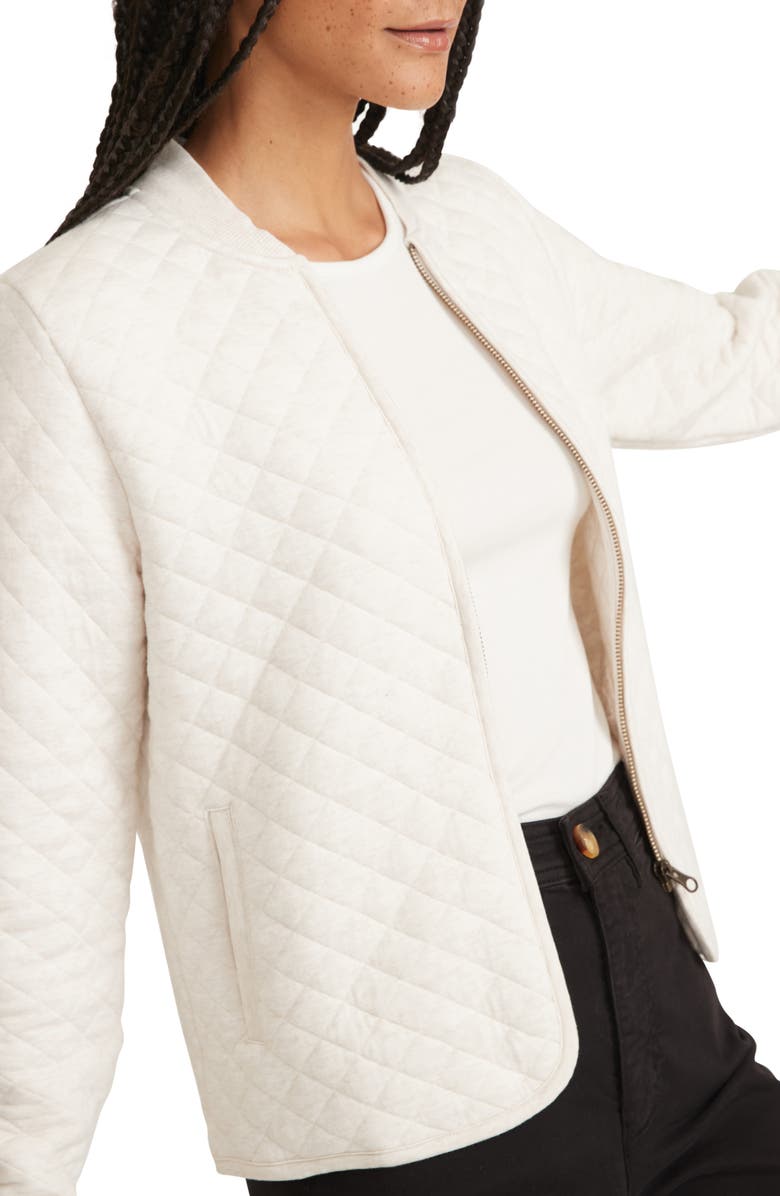 Marine Layer Corbet Quilted Bomber Jacket, Alternate, color,