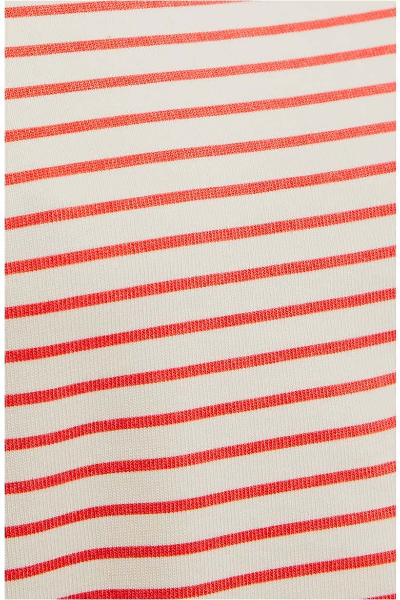 Everyday Stripe Cotton T-Shirt, Alternate, color, IVORY COMBO