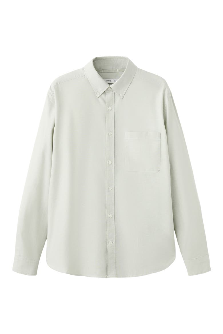 Regular Fit Oxford Button-Down Shirt, Alternate, color, PASTEL GREEN