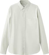 MANGO Regular Fit Oxford Button-Down Shirt